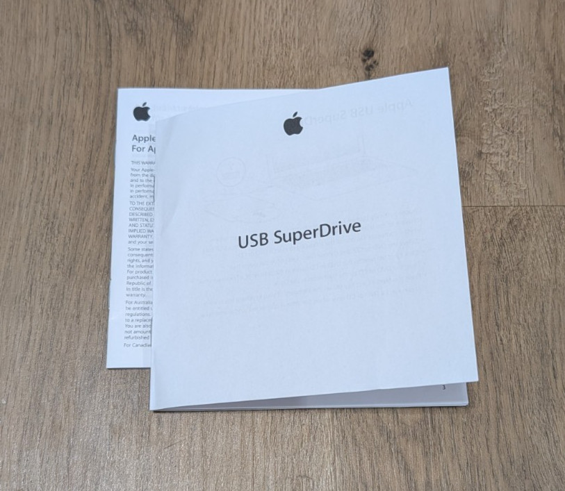 Apple USB SuperDrive (MD564ZM/A) - Complete! Excellent Condition!