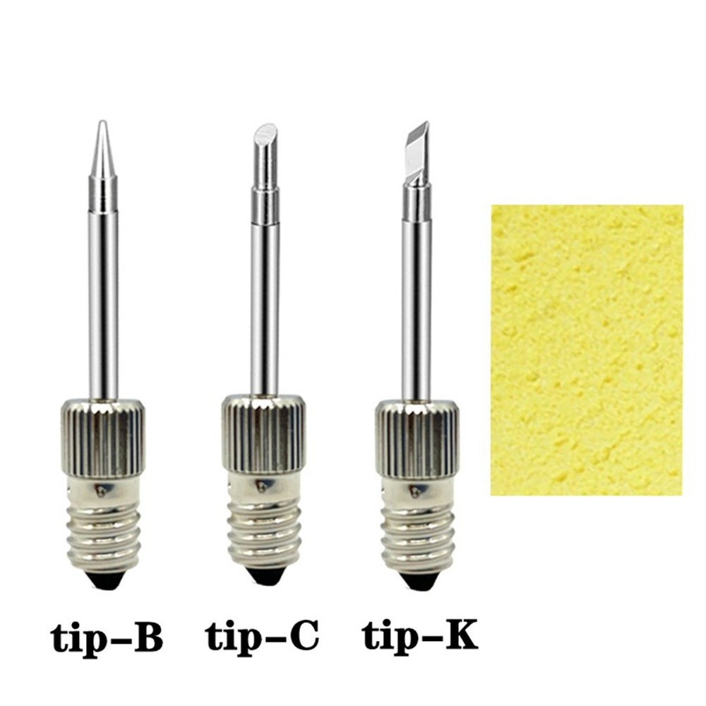 E10 Interface Soldering Iron Tips Welding Tips USB Soldering Tip/Set B C K Type