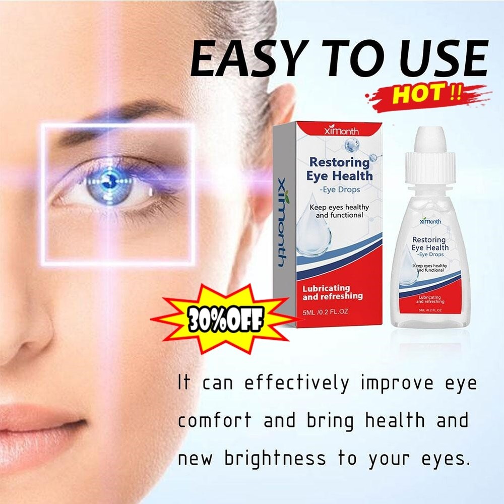 Cataract Removal Eye Drop Improve Blurred Vision Restore Eyesight  New~