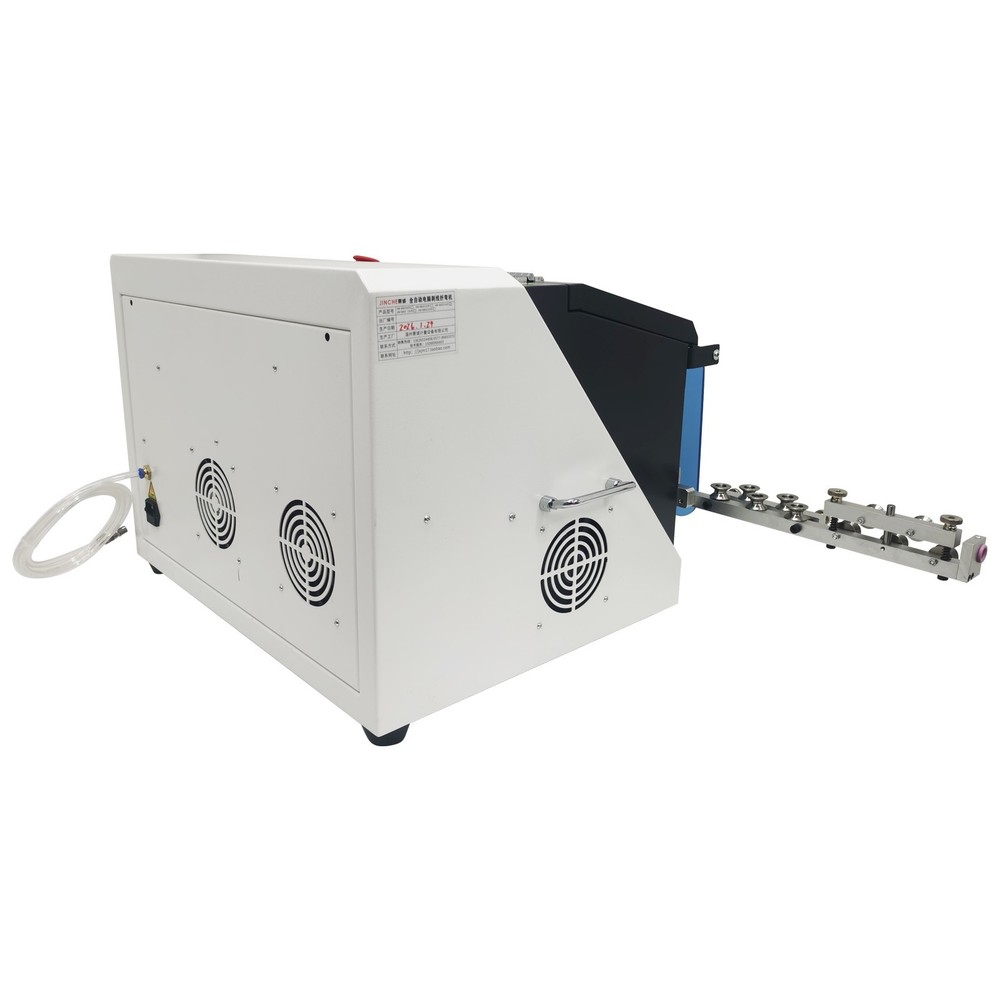 Automatic Computer Wire Stripping Bending Machine 1-16mm² Adjustable 110V 750W