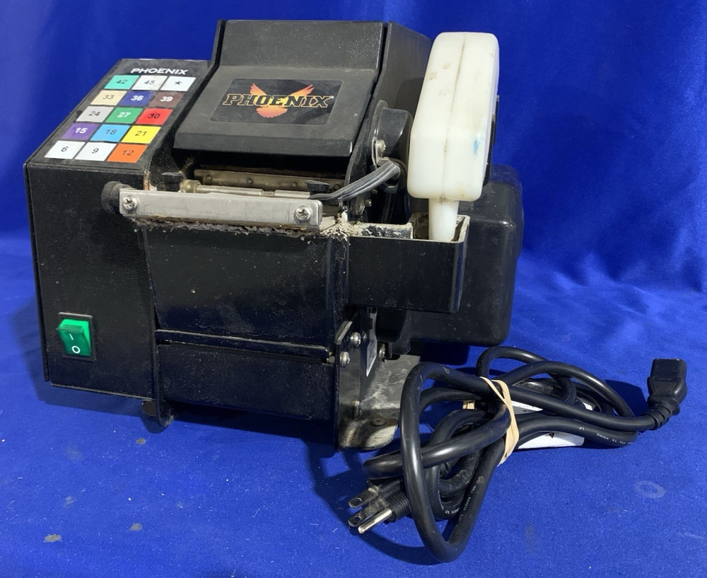 Phoenix E-1C Electronic Automatic Gummed Paper Tape Dispenser - Powers On - Read