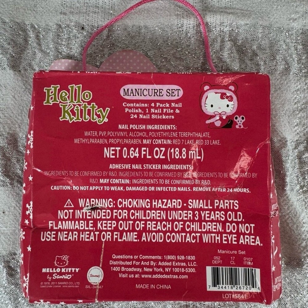 Hello Kitty Manicure Set