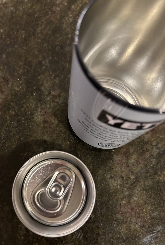 YETI Pop Top Stash Can - Empty Can **Limited Edition** - NEW 12oz