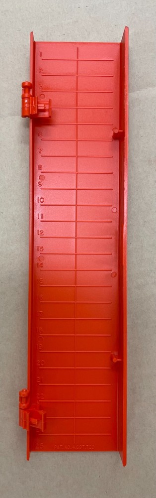 Hinged Cover For M450-Type Block, Orange