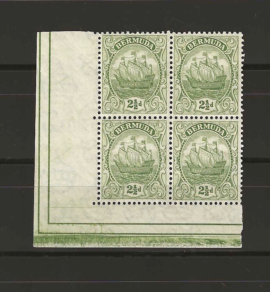 BERMUDA 1922/34 SG 81 MNH