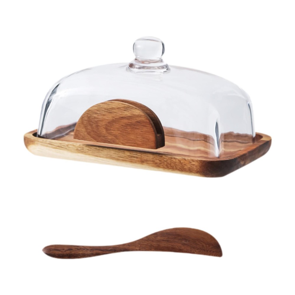 Glass Dessert Dome Cupcake Display Kitchenware Multipurpose Collection Cake