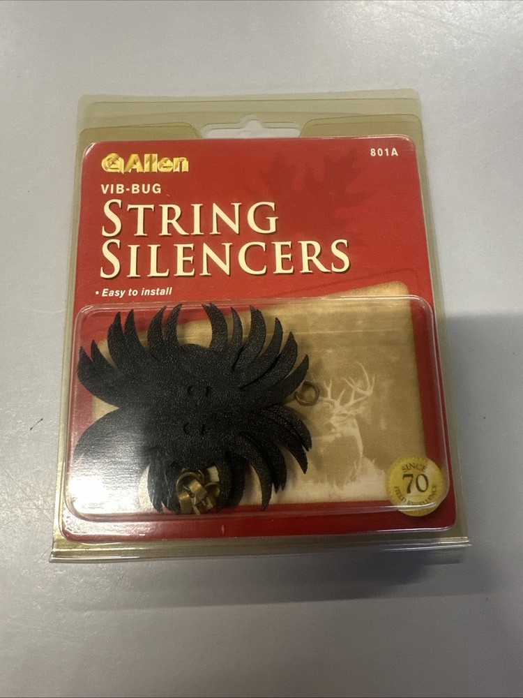 Allen Easy Install Vib-Bug String Silencers 4 In a Pack Bowstring Acces #ALL801A