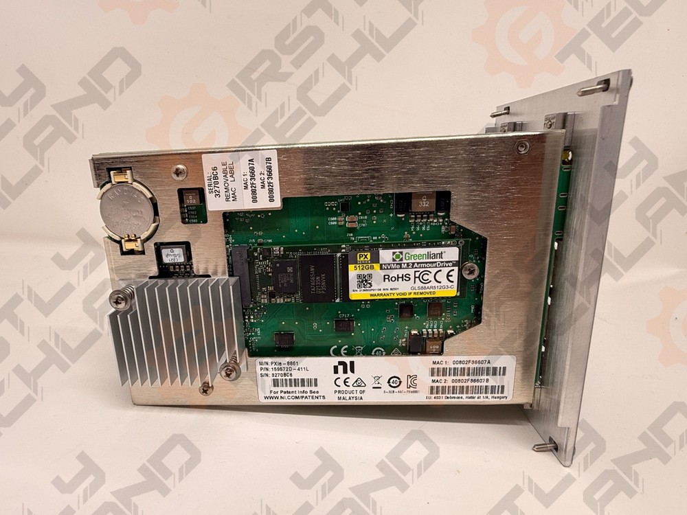 National Instruments PXIe-8861 Quad Core Embedded Controller 512GB SSD