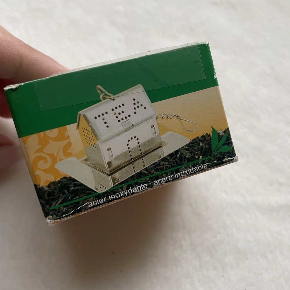 VTG Agathas Bester - 2 Home Shaped TEA Diffuser New In Box Made In Germany