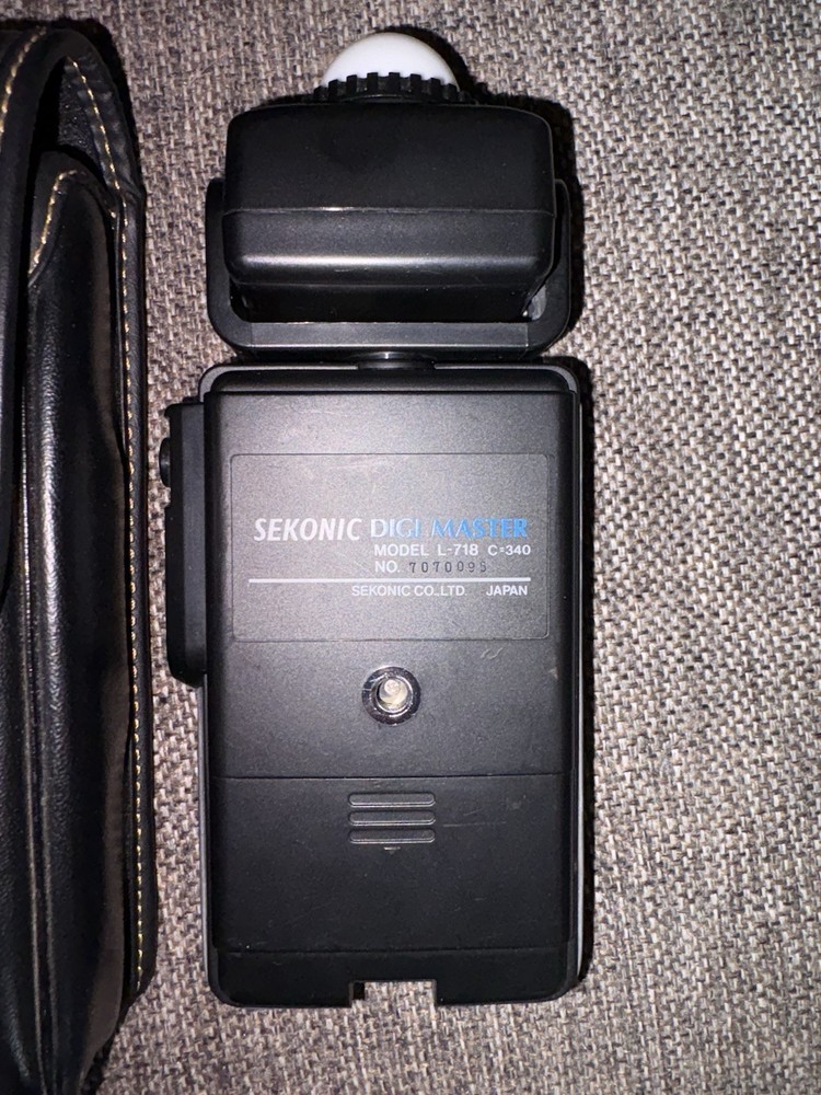 Sekonic Digi Master Model L-718 Flash Meter Ambient Light Meter with Case