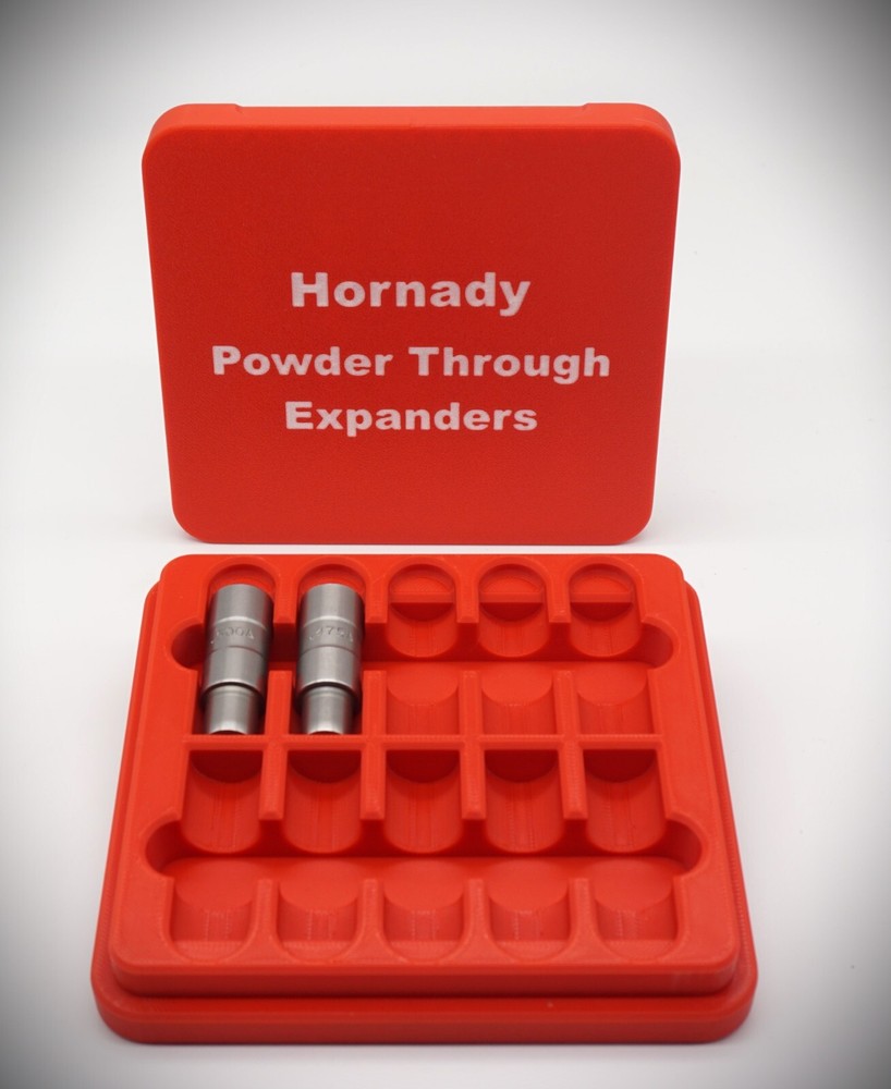 Hornady Powder Through Expanders PTX Storage Case Reloading Tool By RMD3D