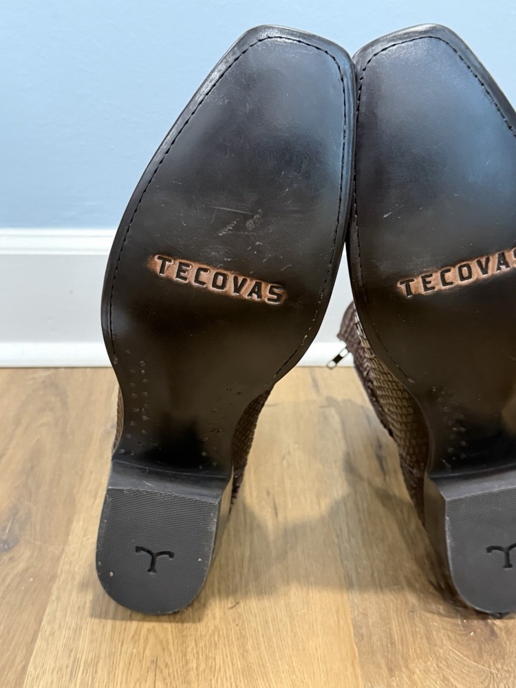 Tecovas Exotic Python Boots 12.5 D