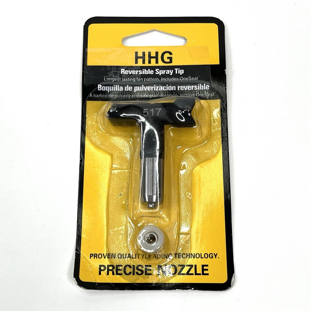 HHG Reversible Spray Tip Precise Nozzle Airless Paint Replacement 517 New