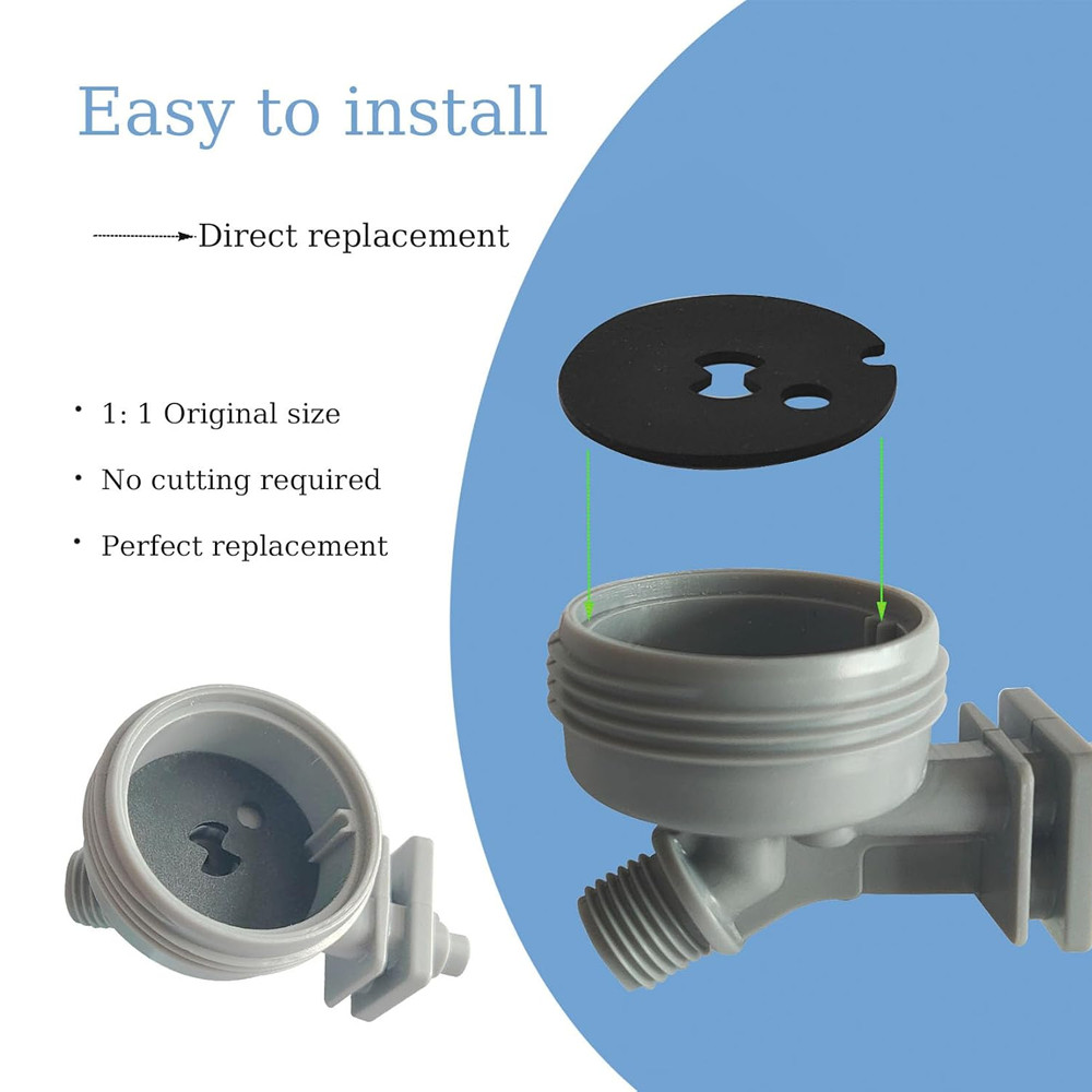 For 7204362 Water Softener Venturi Gasket Replacement For Whirl-Pool 7163663