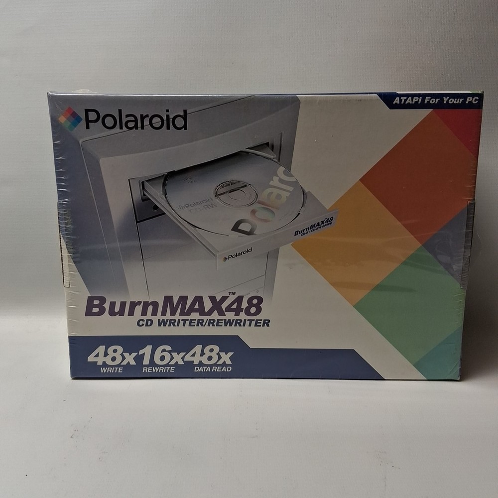 Polaroid BurnMax48 CD writer/rewriter