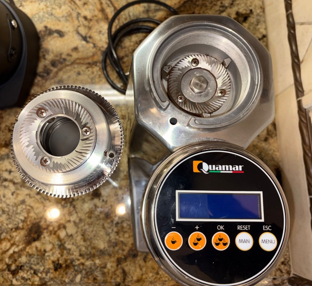 Quamar M80 On Demand Electronic Espresso Grinder