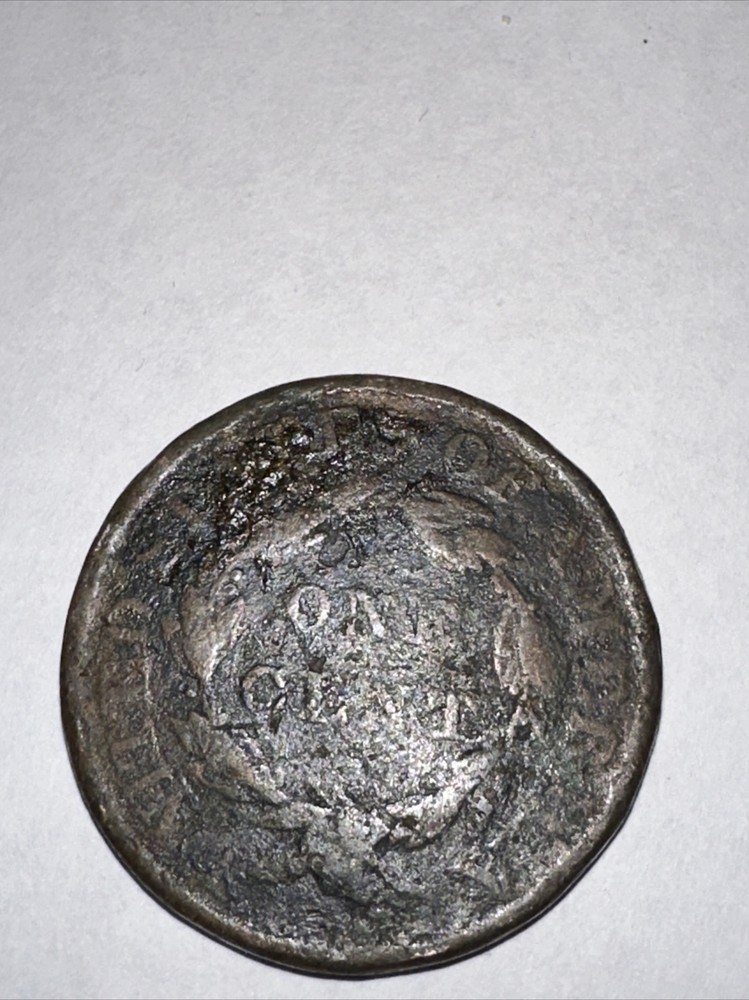 1830 Coronet Head US Copper Large Cent 1C