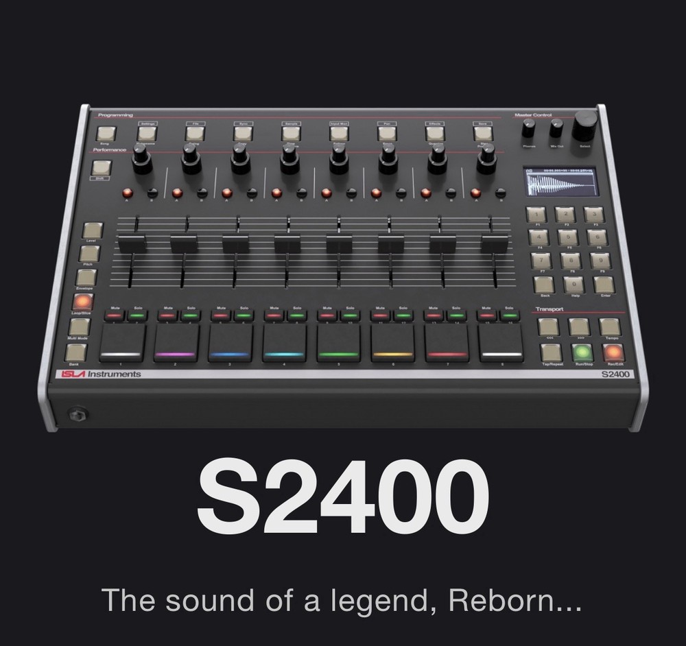 Isla Instruments S2400 Sampler and Drum Machine