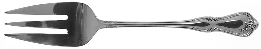 Reed & Barton Lattice Rose  Cold Meat Serving Fork 6143995