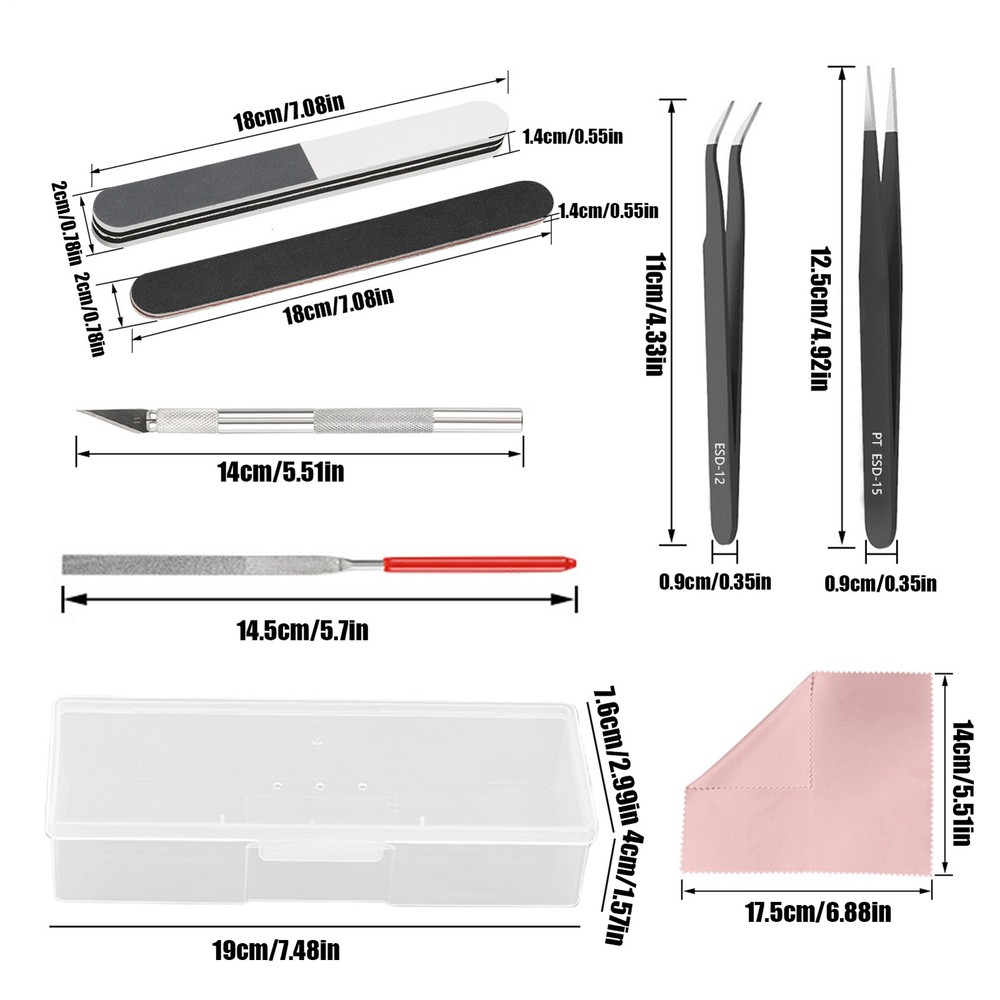 Model Kit Tools Modeler Building Deburring Kit Portable Printer Standard