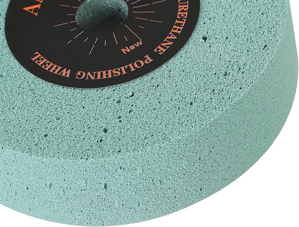 Elastic Polyurethane Buffing Wheels 3 Inch 2000 Grit Mirror Polished