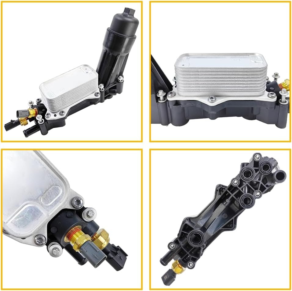 Engine Oil Cooler & Filter Housing Assembly | Fit for 2014-2016