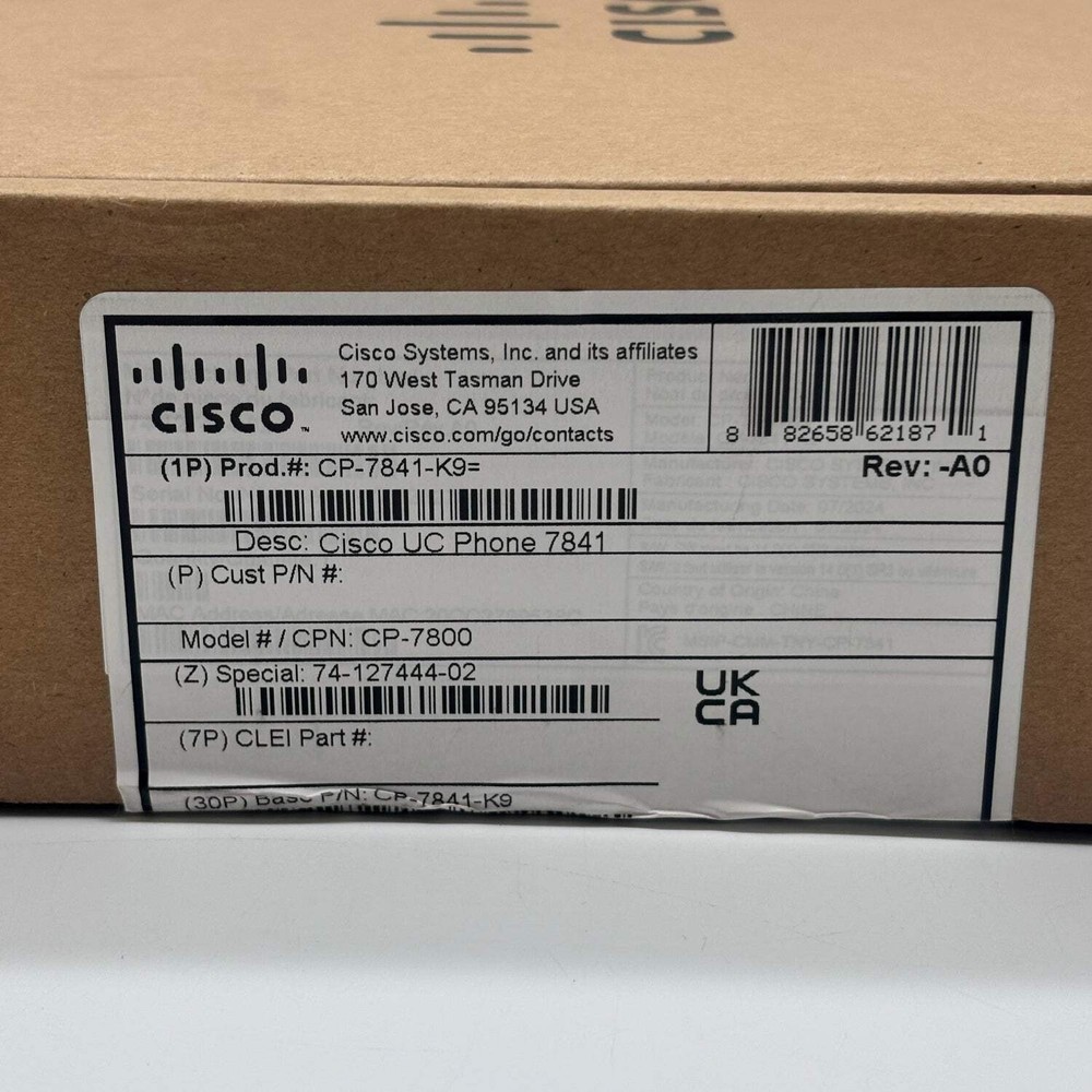 New Cisco IP Phone CP-7800