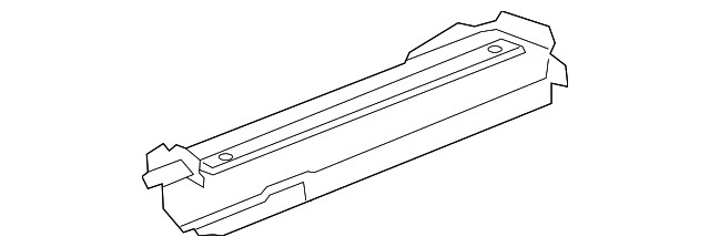 Genuine GM Driver Side Rear End Panel Bracket 96901995
