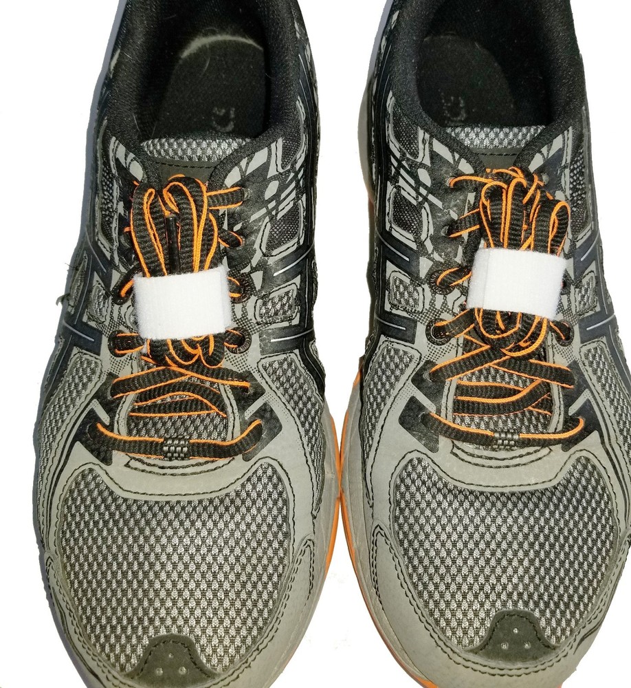 ITC LACEKEEPER 1- White - Keepes Shoe laces tied