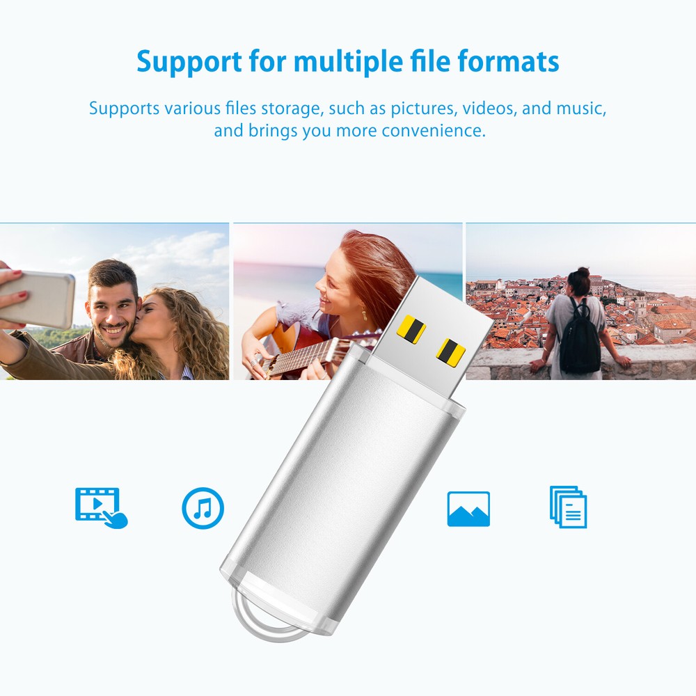 20 Pack 4GB Flash Memory Stick USB 2.0 Flash Drive High Speed Thumb Pen Storage