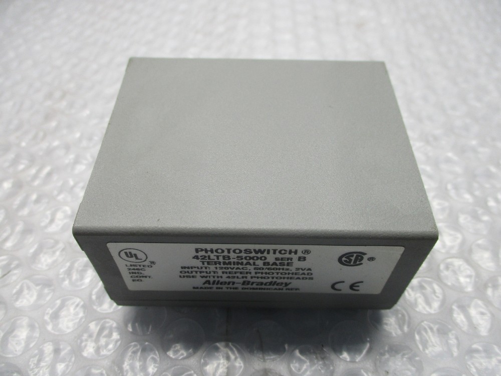 ALLEN BRADLEY 42LTB-5000 SER.B TERMINAL BASE NSMP