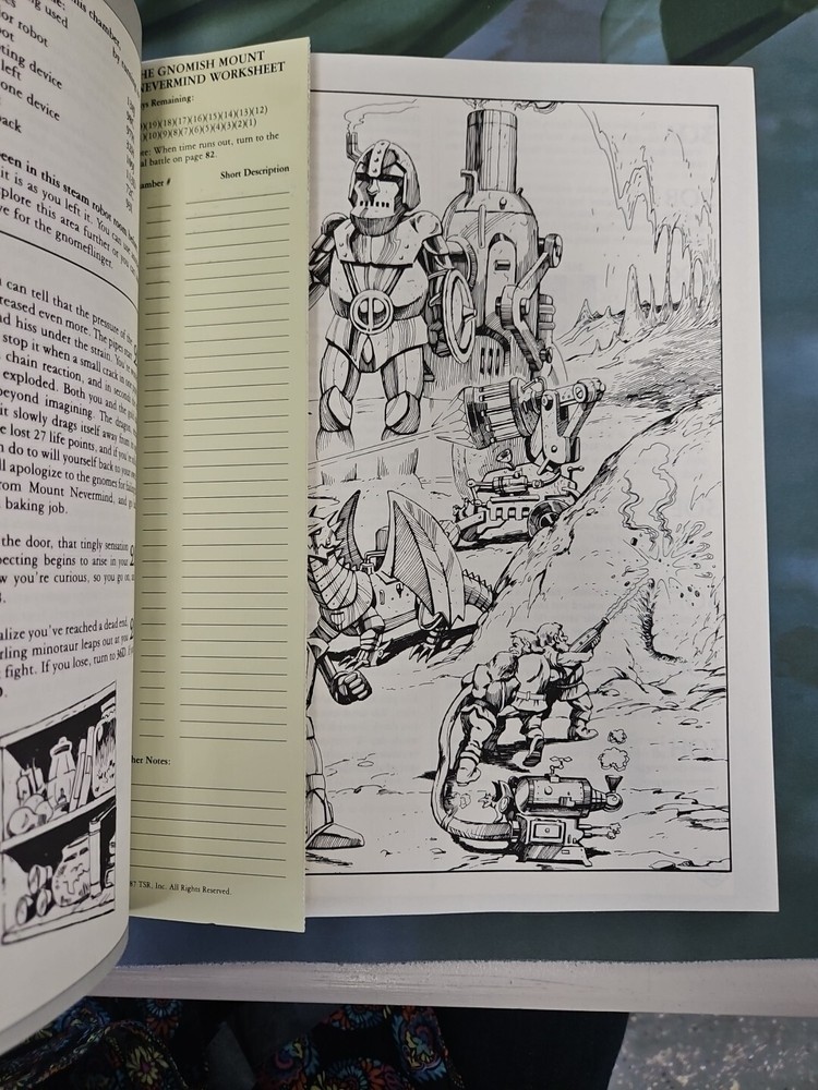 TSR Dragonlance Gnomes-100, Dragons-0 VG