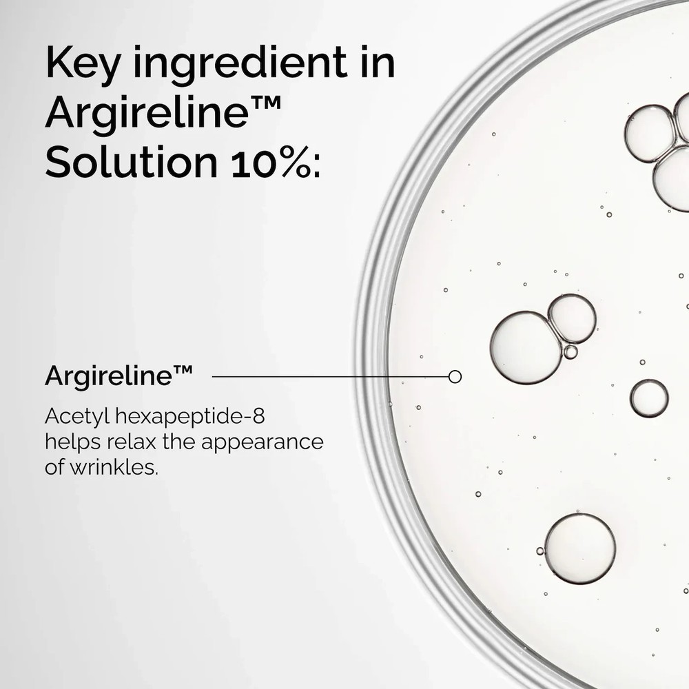 100% Authentic The Ordinary Argireline Solution 10% for Reducing Fine Lines 1 oz