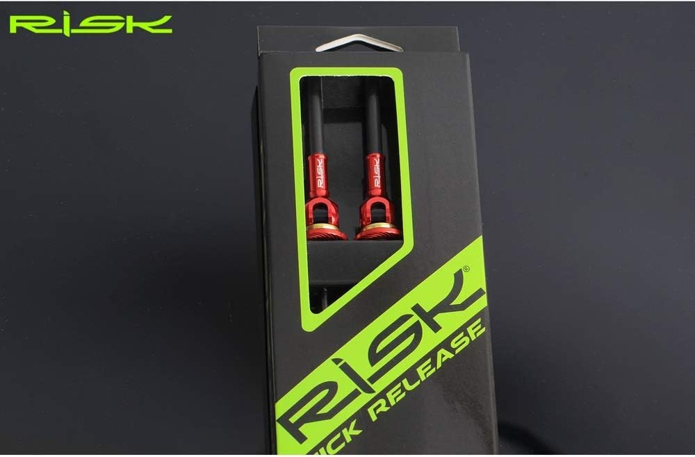 Ultralight Titanium Bicycle Quick Release Skewer Set