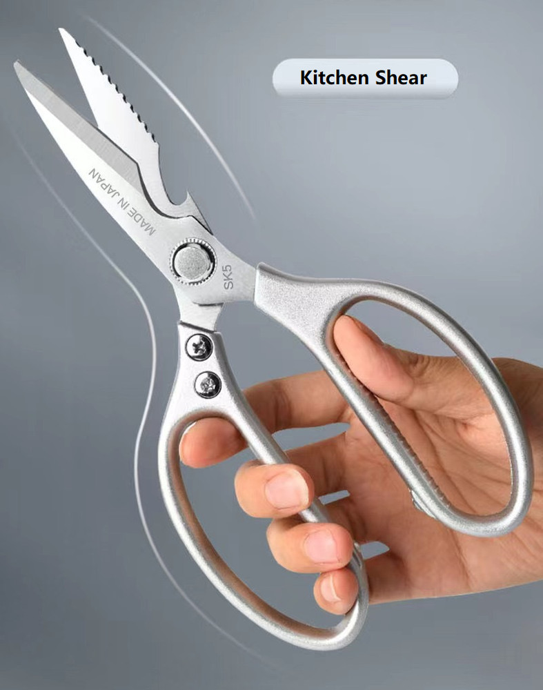 Heavy Duty Kitchen Shears Stainless Steel Multi-Function Scissors for Meat Fish