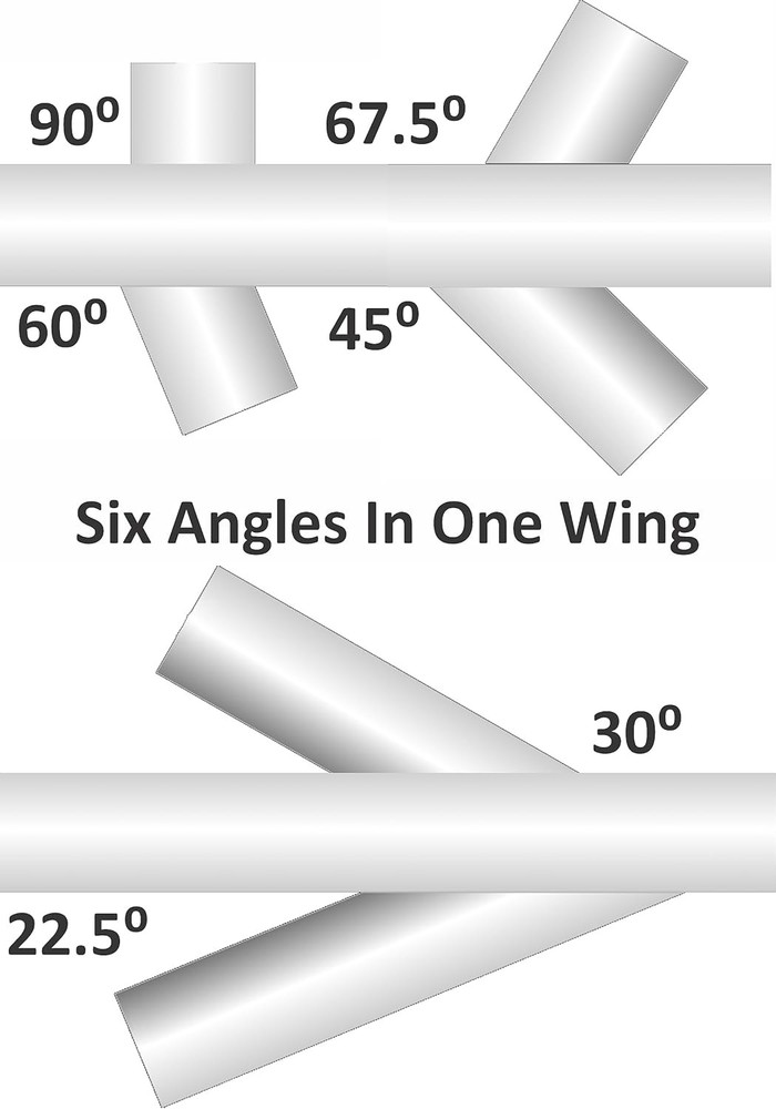 1-2" Coping Wing Set: Ultimate Pipefitter and Welding Tool, Precision Pipe Saddl