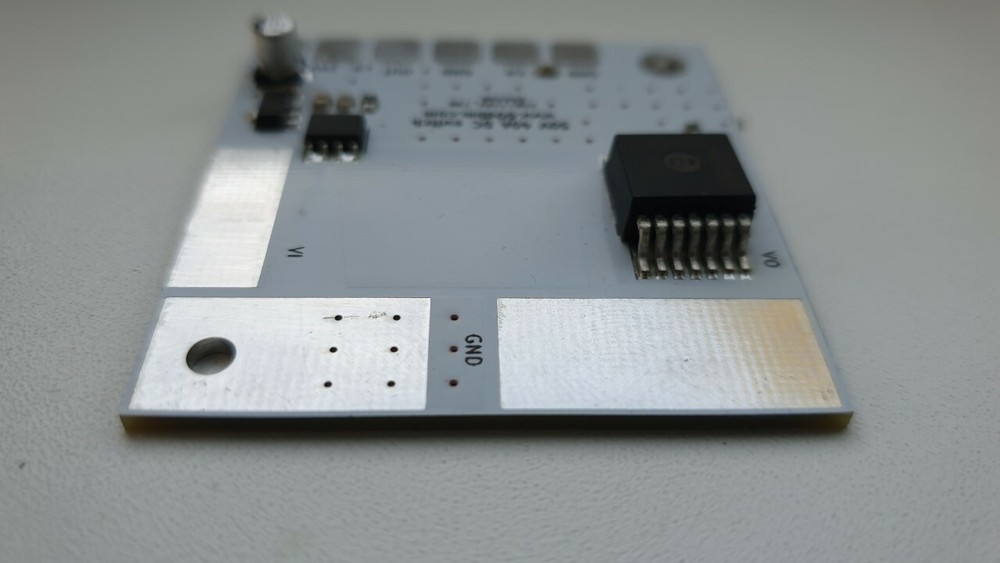 DC switch and current sensor board for LDMOS MOSFET amplifier 5-50V 40A