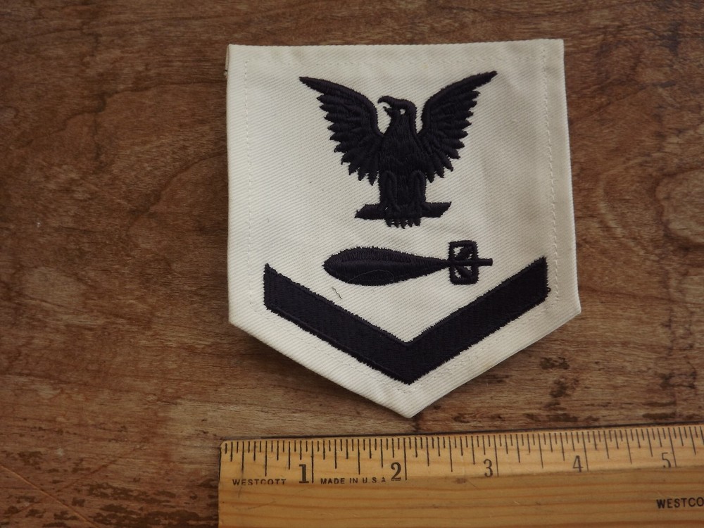 Navy 3rd Class Torpedoman Rate - INV# A4217