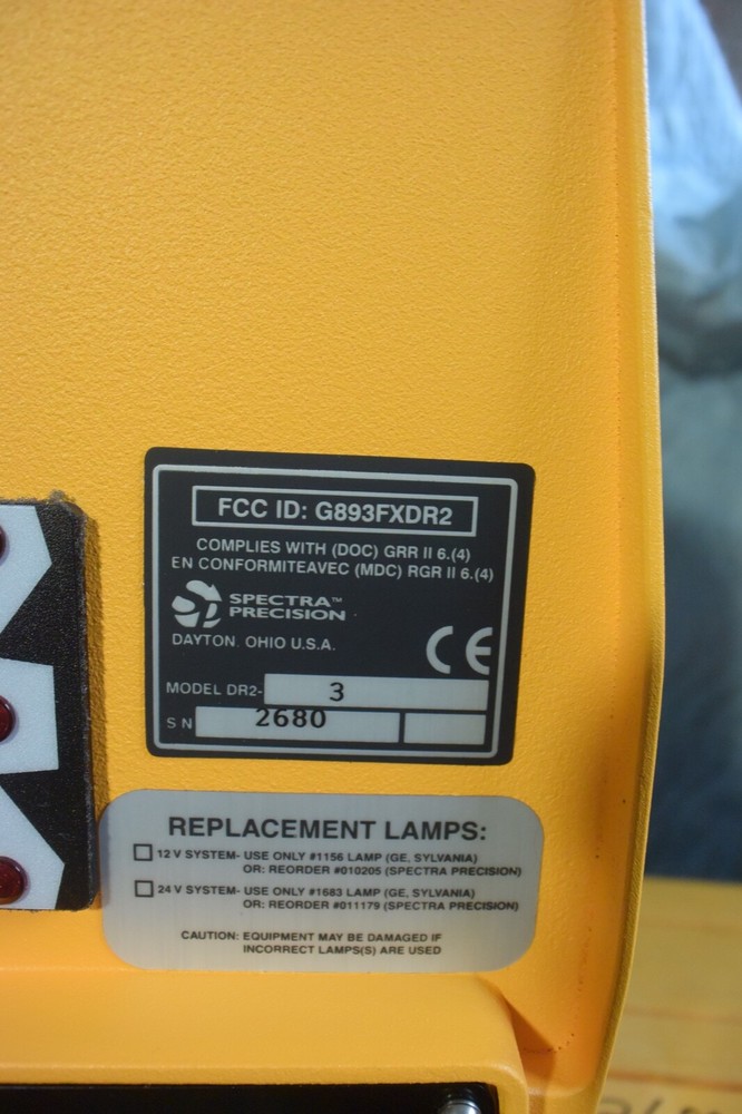 Spectra Precision Grade Display Receivers Model DRS2-3 & RT2S-3 NEVER USED!! #2