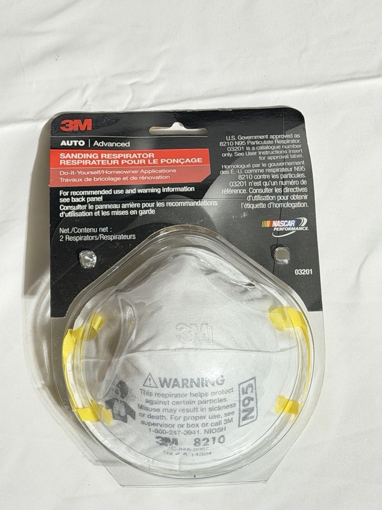 3M Auto Sanding Respirator 2ct