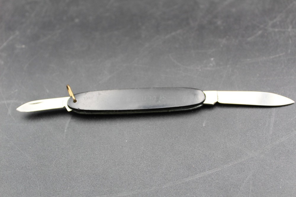 Stainless Two Bladed knife