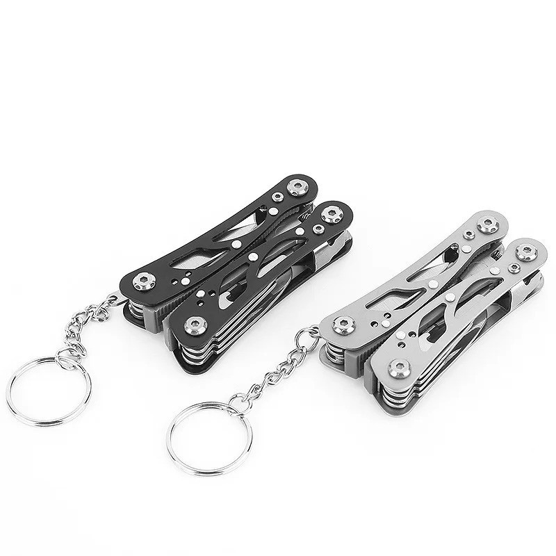 14-in-1 MINI Multitool Pliers Rugged , Practical Portable Pocket Camping Tools