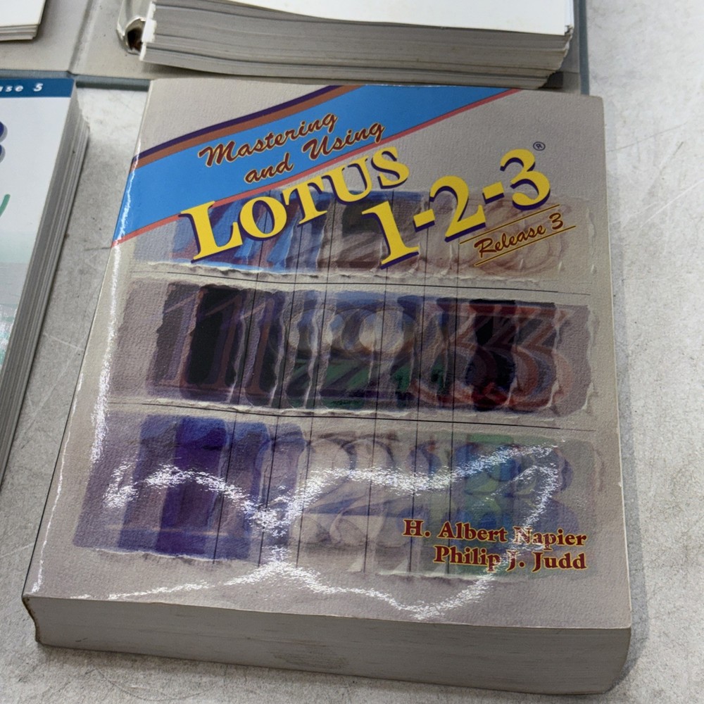 IBM LOTUS 123 RELEASE 3, 5, Mastering And Using Quick Reference Guide