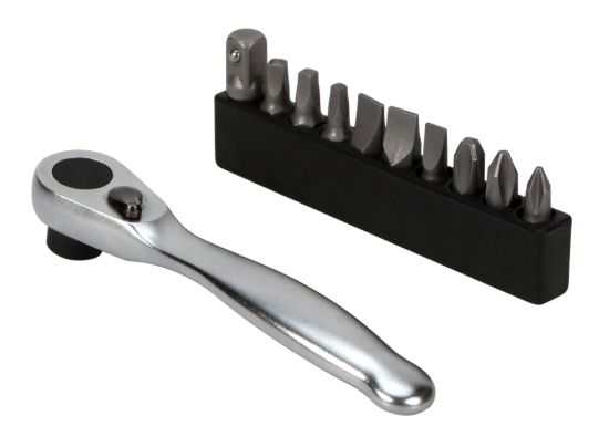 Performance Tool W475 1/4" Drive Mini Ratchet with Bits