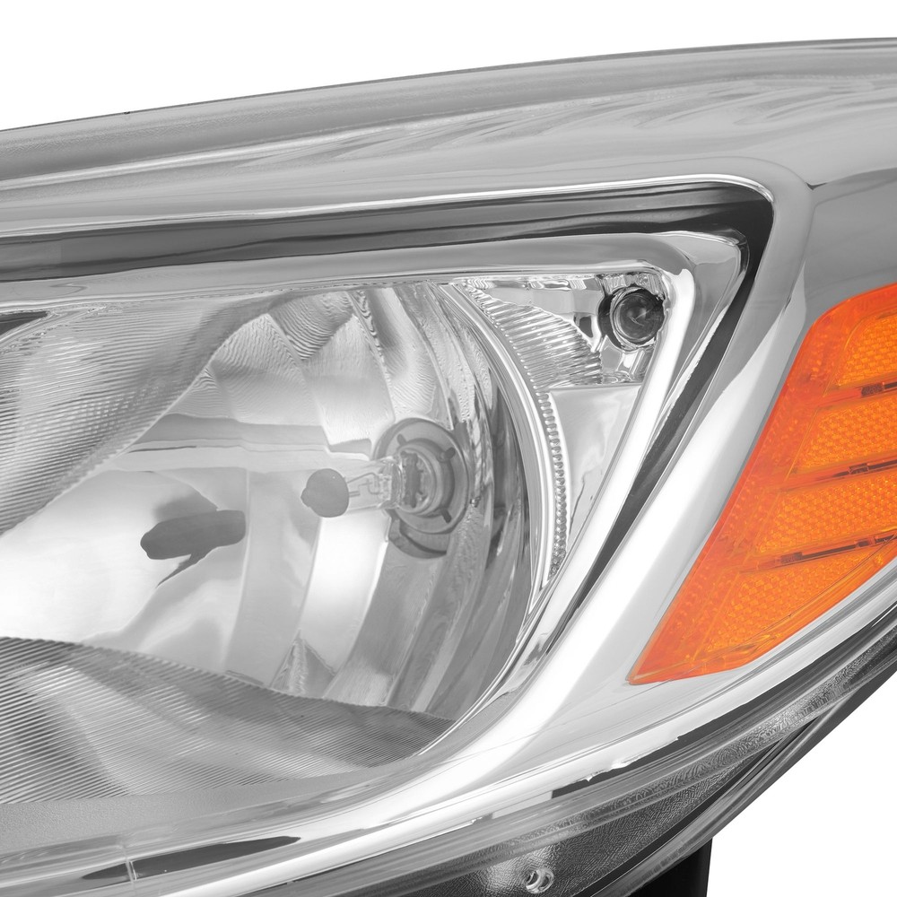 For Ford Focus 2012-2014 Chrome Halogen Headlight Replacement Driver Side Left