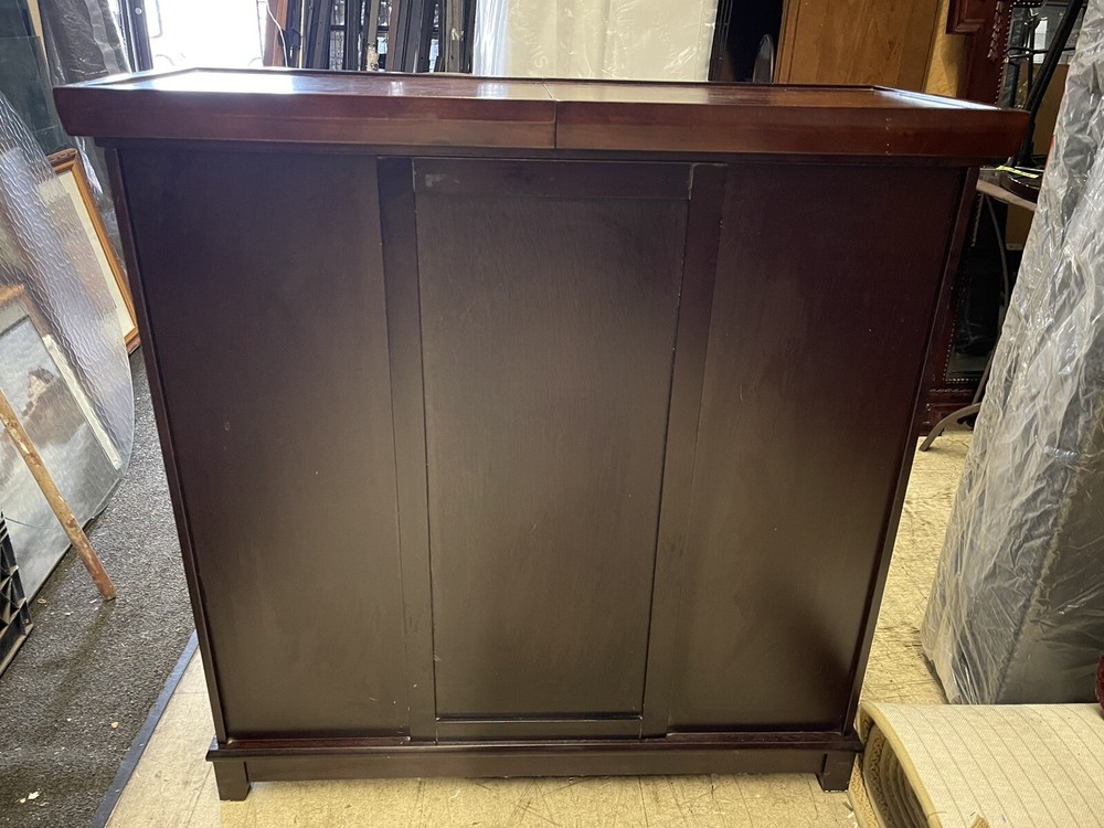 Bar Cabinet With Expandable Top