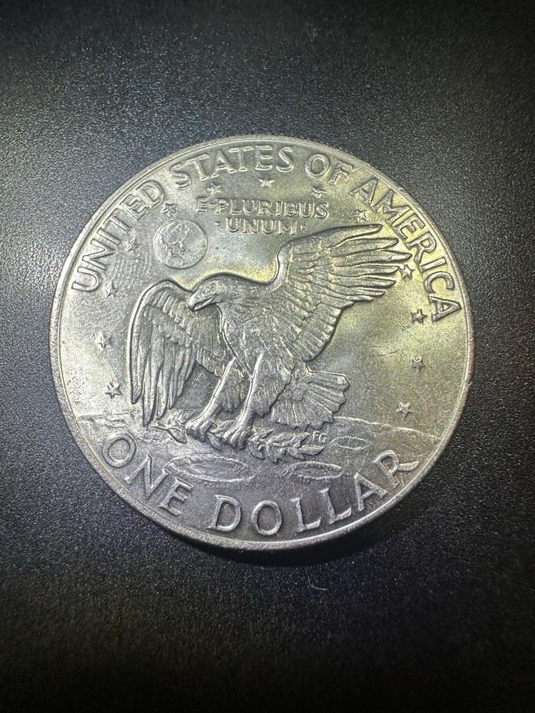 1973 D Eisenhower Dollar $1 Coin 1973-D