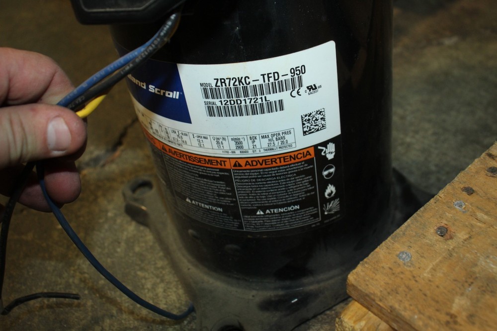 Copeland Scroll Compressor ZR72KC-TFD-950