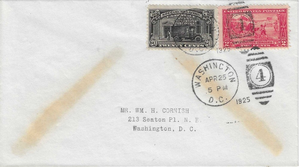 FDC    # E14    4-25-25  --    DC  --  combo w/618
