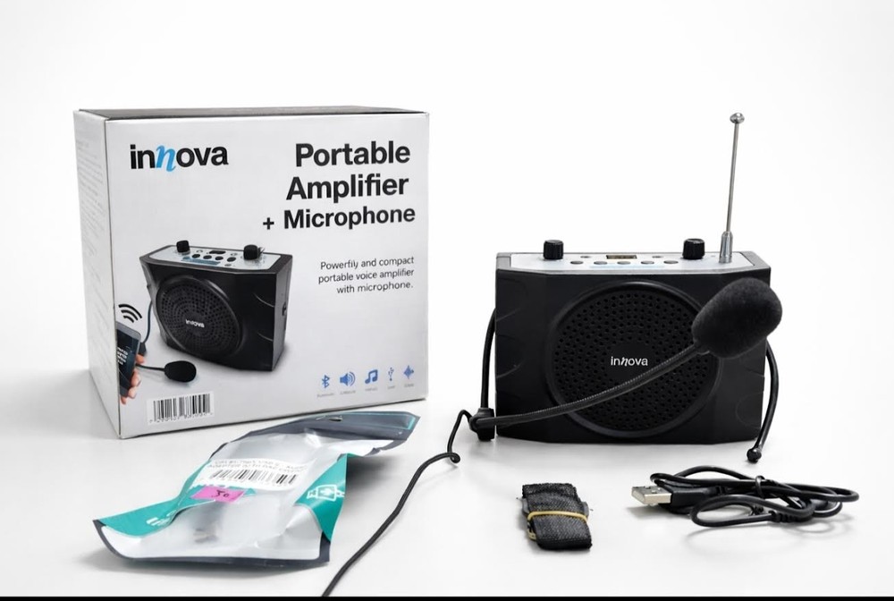 portable amplifier microphone